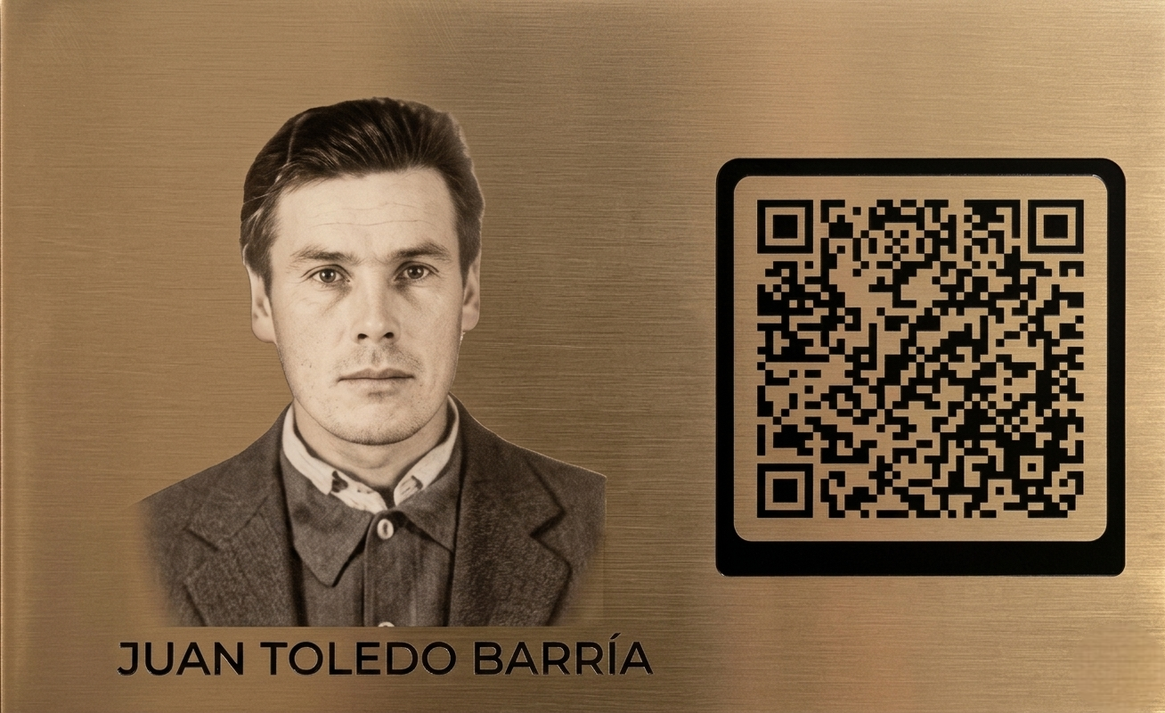 Placa QR Elegante